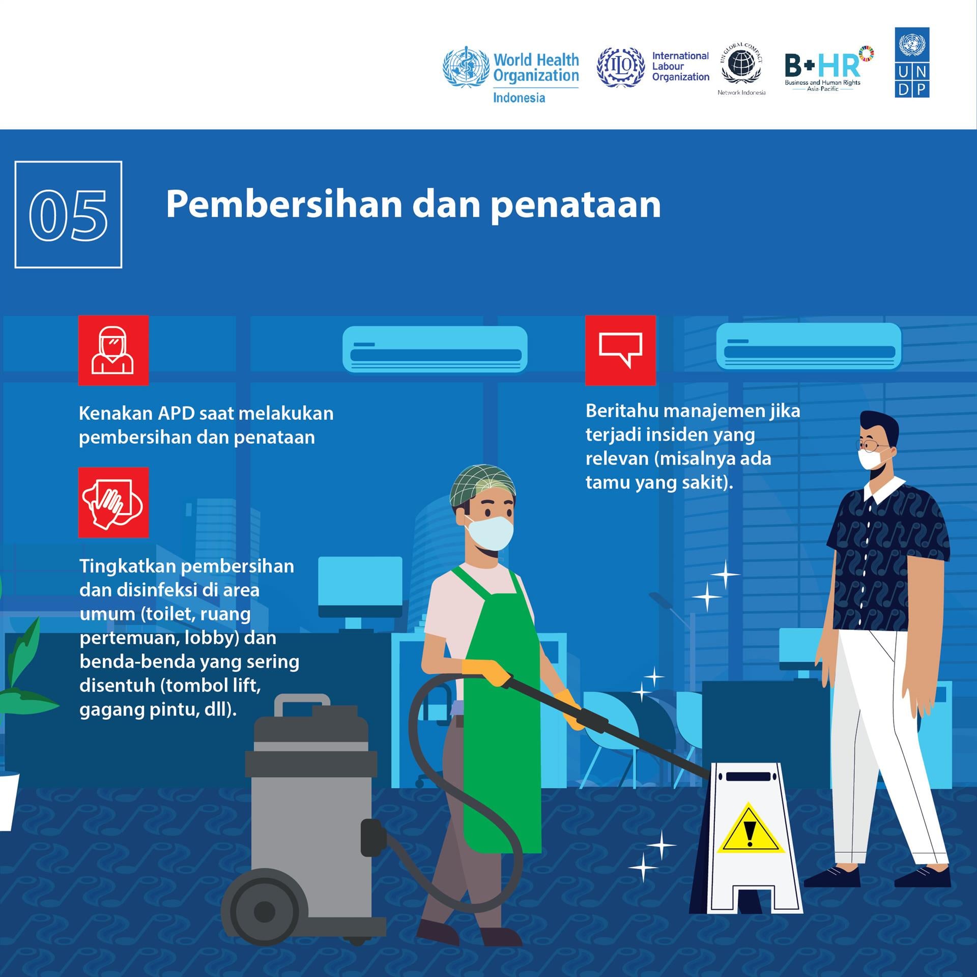 Panduan Pekerja di sektor akomodasi 6